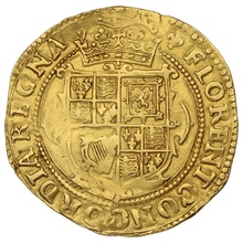 1625 Gold Unite Coin Charles I mm Lis