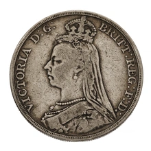 1891 Victoria Silver Crown