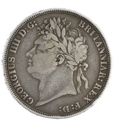 1821 George IV Crown - Fine