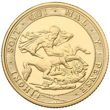 1819 Proof Gold Sovereign Coin George III Restrike
