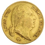 Louis XVIII Bare Head