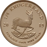 2015 Proof 1/4oz Krugerrand Gold Coin