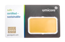 1oz Gold Bar Umicore