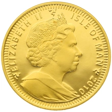 2010 Isle of Man Noble Gold Coin 1oz