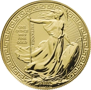 2018 Gold Britannia Oriental Border Coin 1oz PCGS MS70