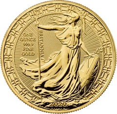 2020 Gold Britannia Coin 1oz Oriental Border Coin