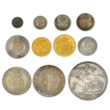 1902 Edward VII Commemorative Proof Set Boxed