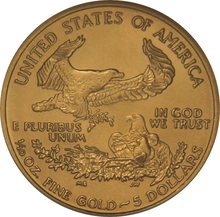 2006 1/10oz American Eagle Gold Coin NGC MS69
