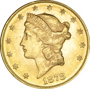 1878 $20 Gold Coin Double Eagle Liberty Head Philadelphia