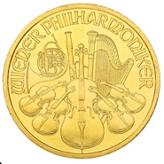 2001 1oz Austrian Gold Philharmonic Coin