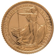 1987 Proof 1/10oz Gold Britannia Coin