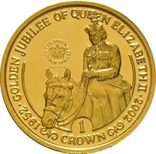 Isle of Man Crown Gold Coin 1oz