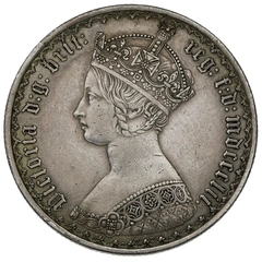 1852 Florin Silver Coin Queen Victoria