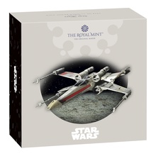2024 1oz X-Wing Star Wars Proof Gold Coin Boxed
