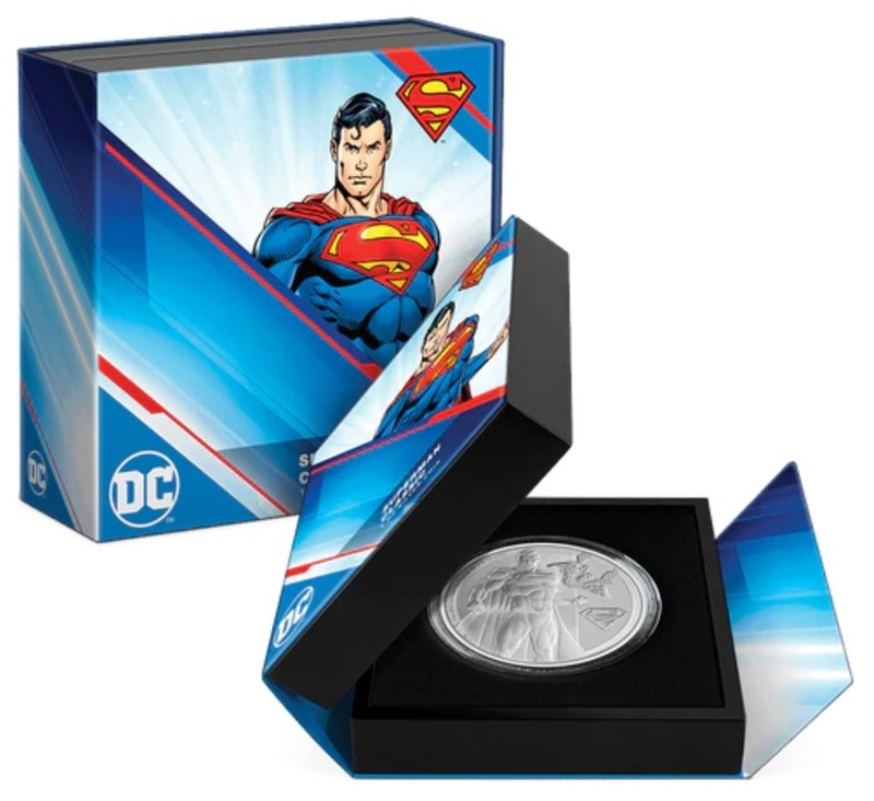 2022 Proof Superman Silver Coin 1oz Boxed