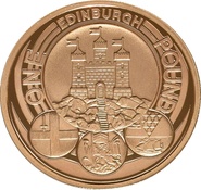 £1 One Pound Proof Gold Coin - Capital Cities -2011 Edinburgh