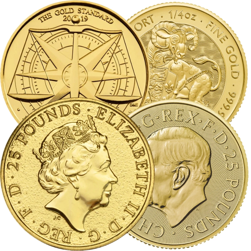 1/4oz CGT-Free Gold Coin (Our Choice)