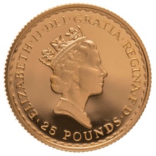 1988 Proof 1/4oz Gold Britannia Coin