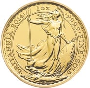 2014 Gold Britannia One Ounce Coin