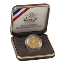 1989 Proof Bicentennial of the Congress - American Gold Commemorative $5 Boxed