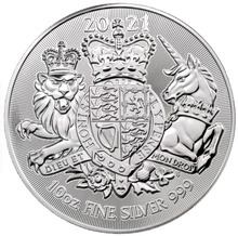 2021 Royal Arms Silver Coin 10oz