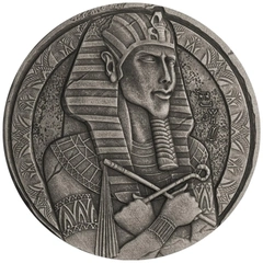Egyptian Relics Pharaoh Amenhotep IV Silver Coin 2oz