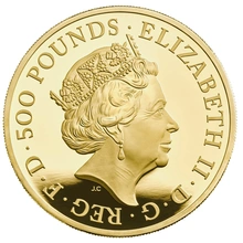 2021 Proof 5oz Gold Britannia Coin Boxed
