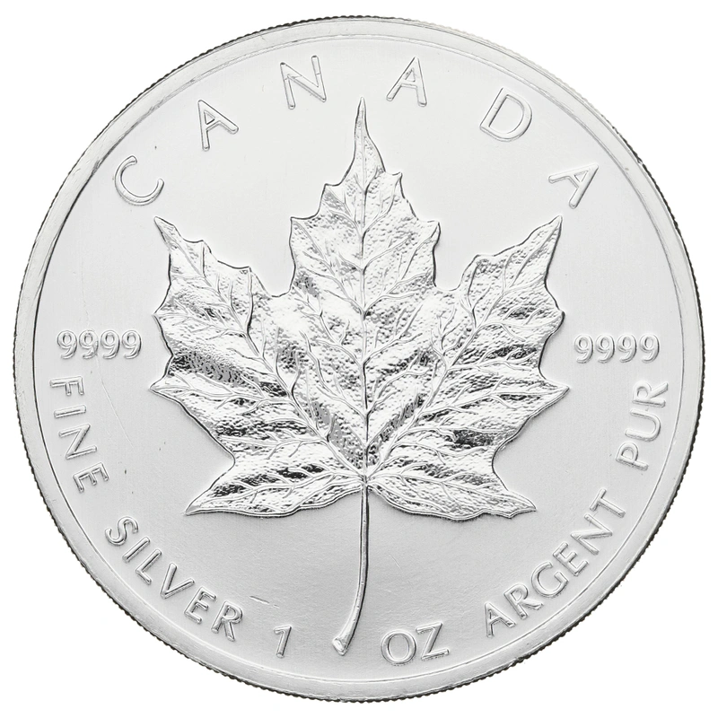 2012 Canadian Silver Maple Leaf Coin 1oz
