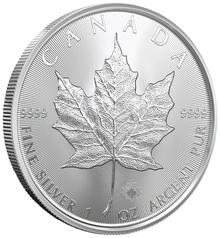 2026 Canadian Silver Maple Leaf Coin 1oz