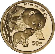 2004 1/10oz Chinese Panda Gold Coin