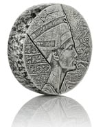 Egyptian Relics Queen Nefertiti Silver Coin 5oz