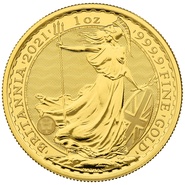 2021 Gold Britannia Coin 1oz