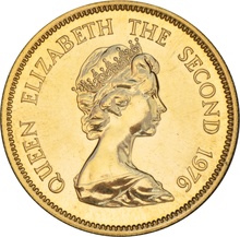 $1000 Hong Kong Gold Coin 1976 Year of the Dragon