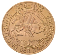 1976 Austrian 1000 Schilling Gold Coin Babenberger