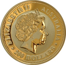2007 Year of the Pig Gold Coin 2oz Perth Mint Australian Lunar Series