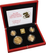 Four Coin Proof Sovereign Sets