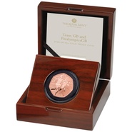 2024 Proof 50p Team GB Olympics Gold Coin Boxed