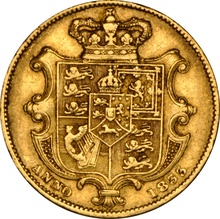 1833 Gold Sovereign - William IV NGC XF40
