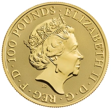 2021 Queen's Beasts Completer Gold Coin 1oz