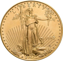 1995 American Eagle Gold Coin 1oz