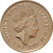 2016 Gold Sovereign Coin First Day Cover Queen's 90th Birthday