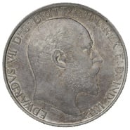 1902 Florin Silver Coin Edward VII