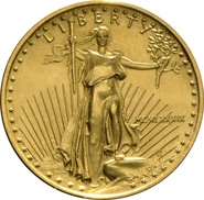 1989 1/4oz American Eagle Gold Coin MCMLXXXIX