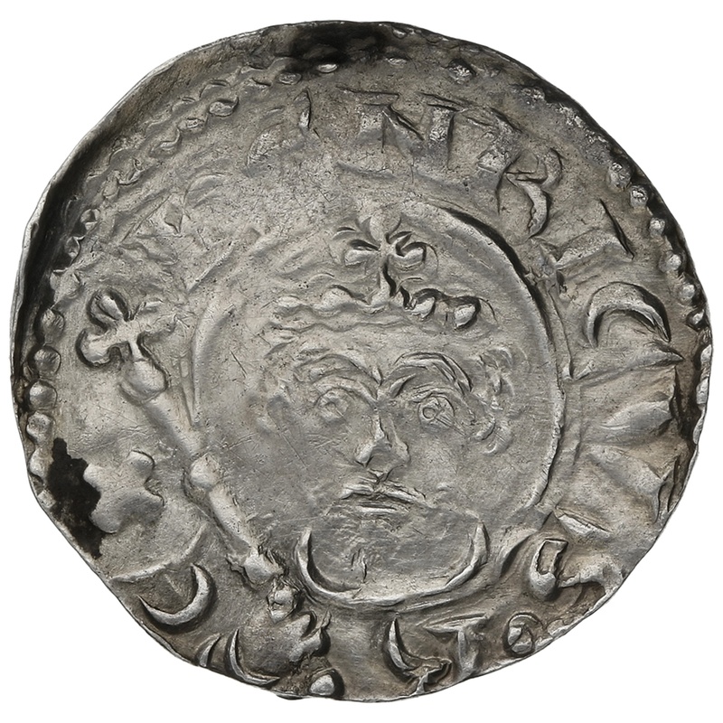 1180-1189 Henry II Silver Penny Hammered York Alain