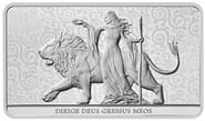 10oz Silver Bar Una and the Lion Minted