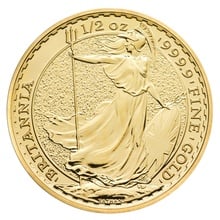 1/2oz Gold Britannia Coin Best Value