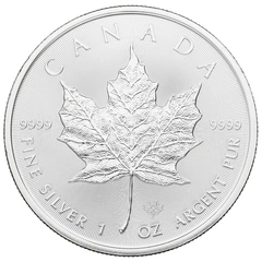 2020 Canadian Silver Maple Leaf Coin 1oz