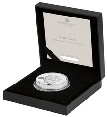 2022 Proof 2oz 25th Anniversary of Harry Potter Silver Coin Boxed