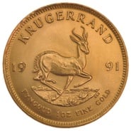 1991 Krugerrand Gold Coin 1oz