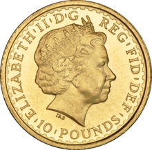2000 1/10oz Gold Britannia Coin